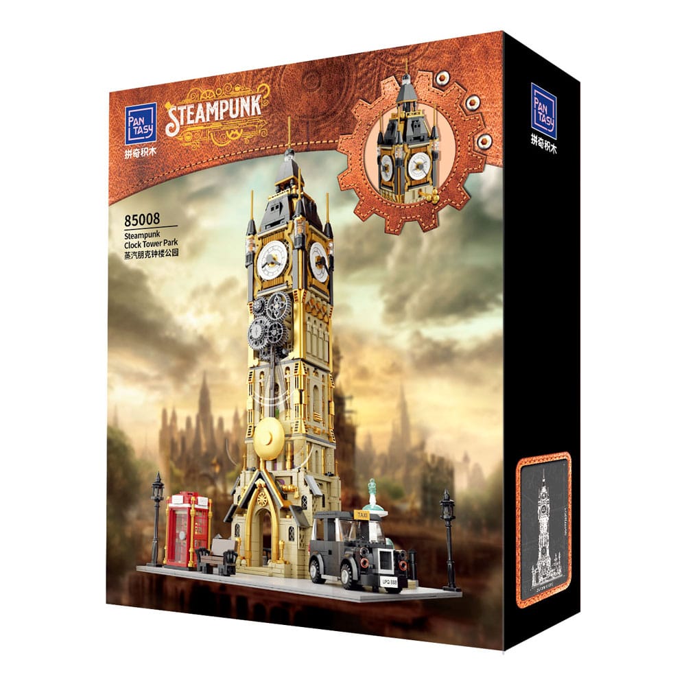 Pantasy Steampunk Clock Tower Park – Expert Clockwork Building Set in Malta | LAB7