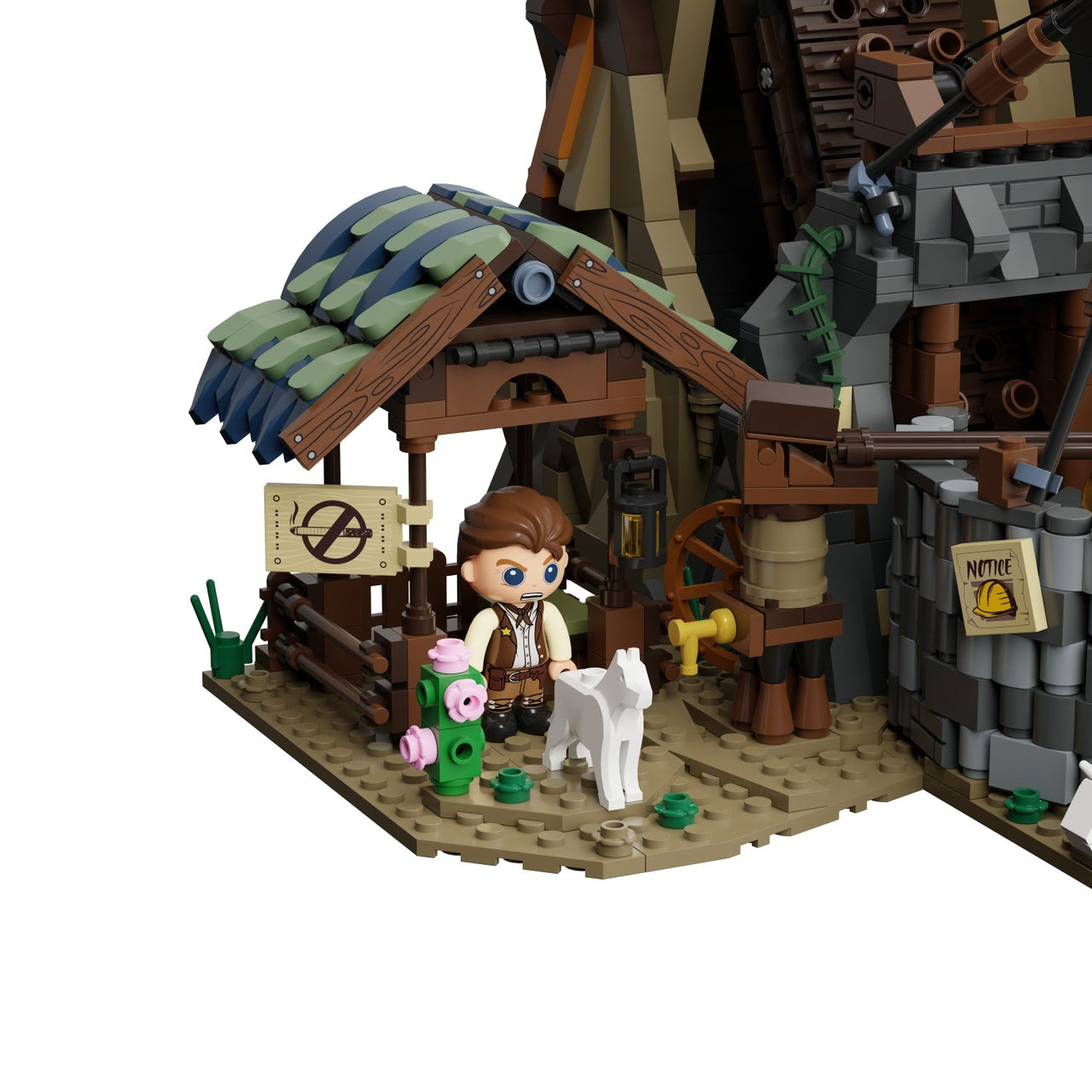 Pantasy Western Mine Building Block Set – Motorized 2990pcs GBC Model in Malta | LAB7