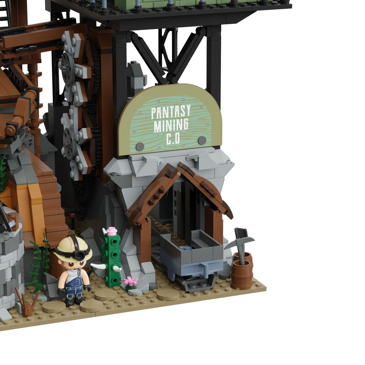 Pantasy Western Mine Building Block Set – Motorized 2990pcs GBC Model in Malta | LAB7