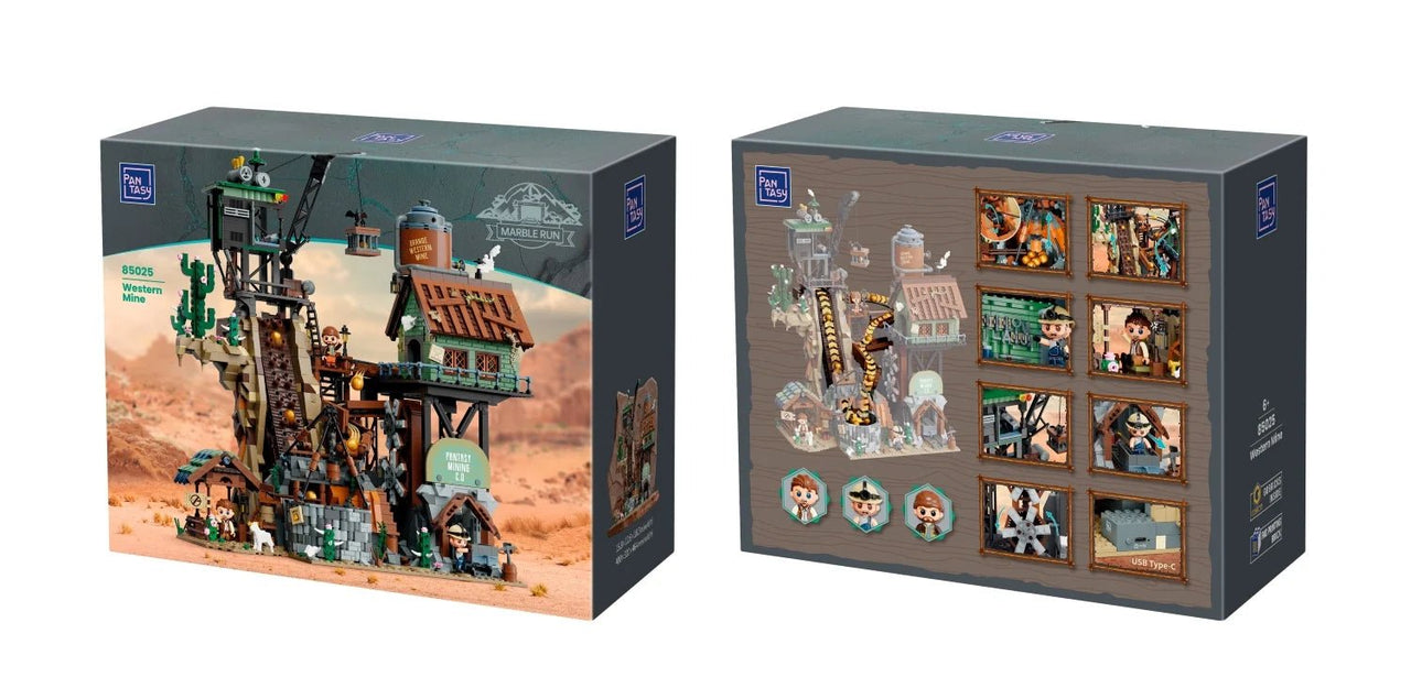 Pantasy Western Mine Building Block Set – Motorized 2990pcs GBC Model in Malta | LAB7