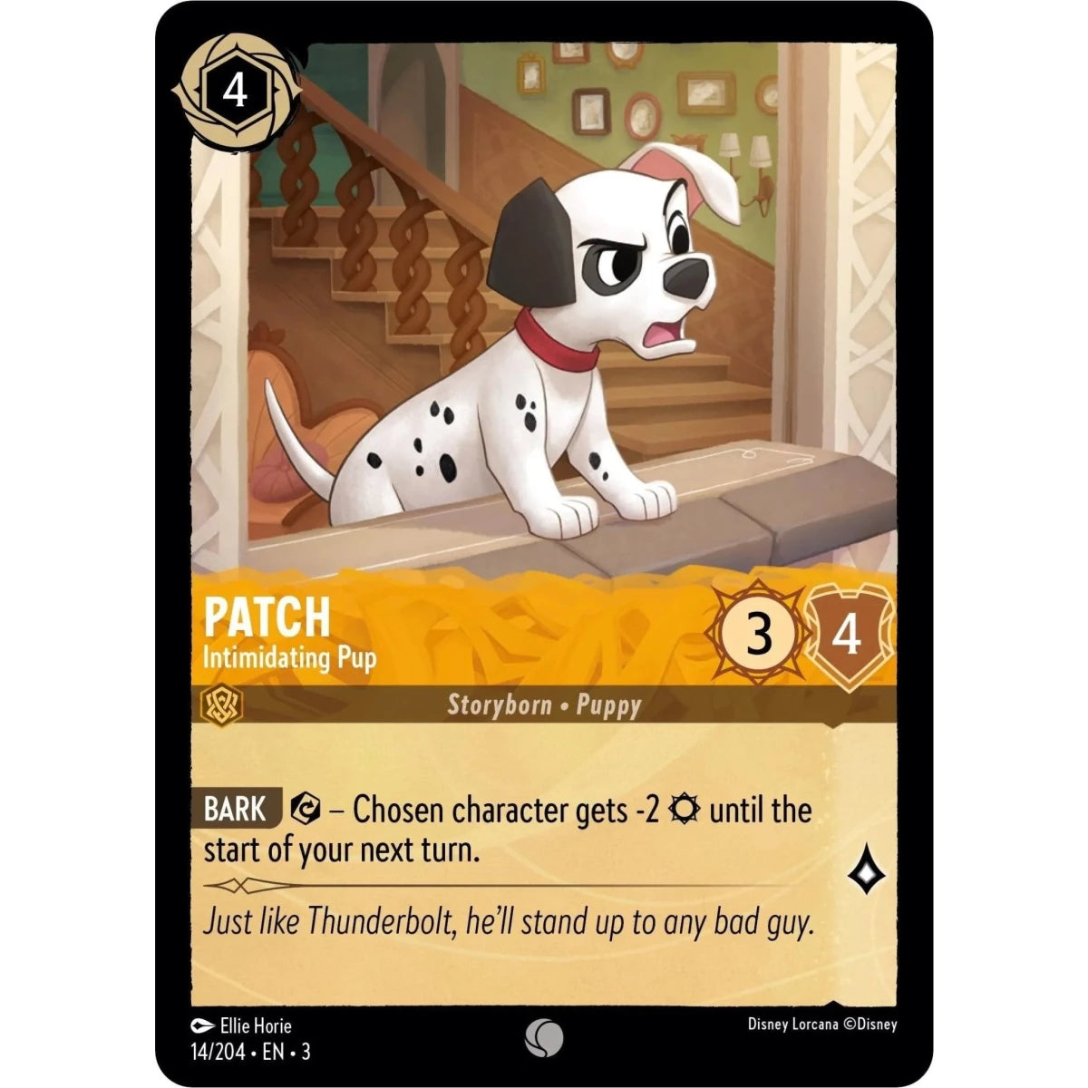 Patch - Intimidating Pup (14/204) (Into the Inklands) in Malta | LAB7