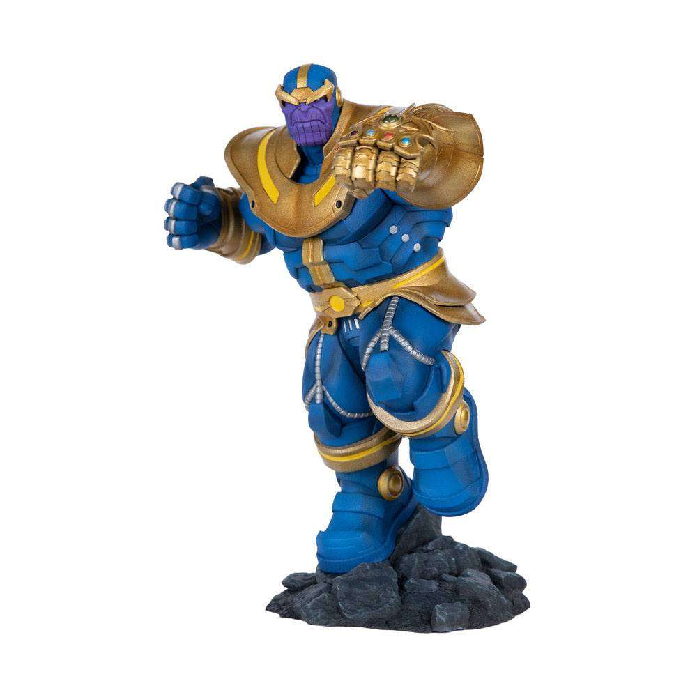 PCS Marvel Contest Of Champions Video Game PVC Statue 1/10 Thanos 22 cm by LAB7 Malta, Europe