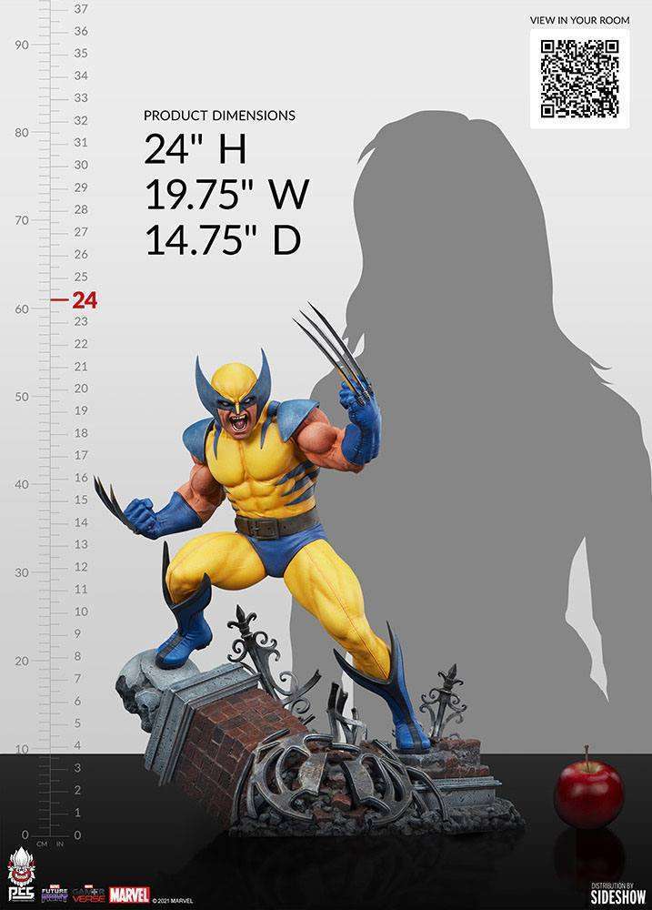 PCS Marvel: Future Fight Statue 1/3 Wolverine 61 cm by LAB7 Malta, Europe