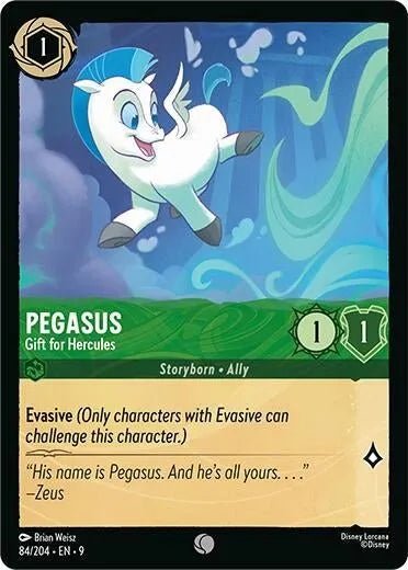 Pegasus - Gift for Hercules (84/204) (Fabled) in Malta | LAB7