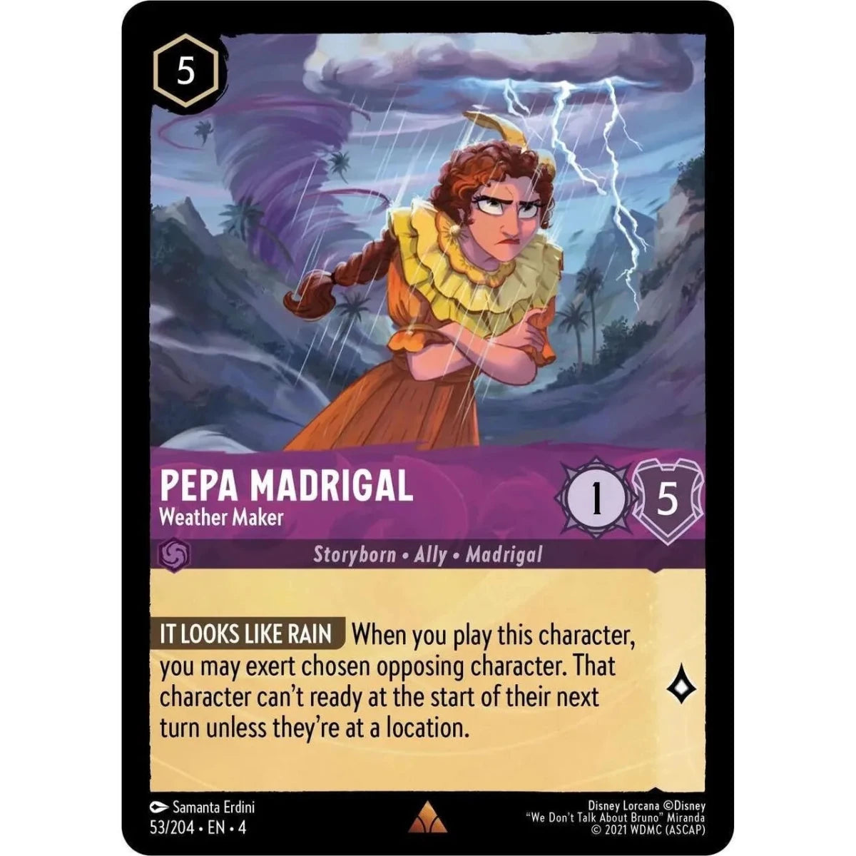 Pepa Madrigal - Weather Maker (53/204) (Ursula's Return) in Malta | LAB7
