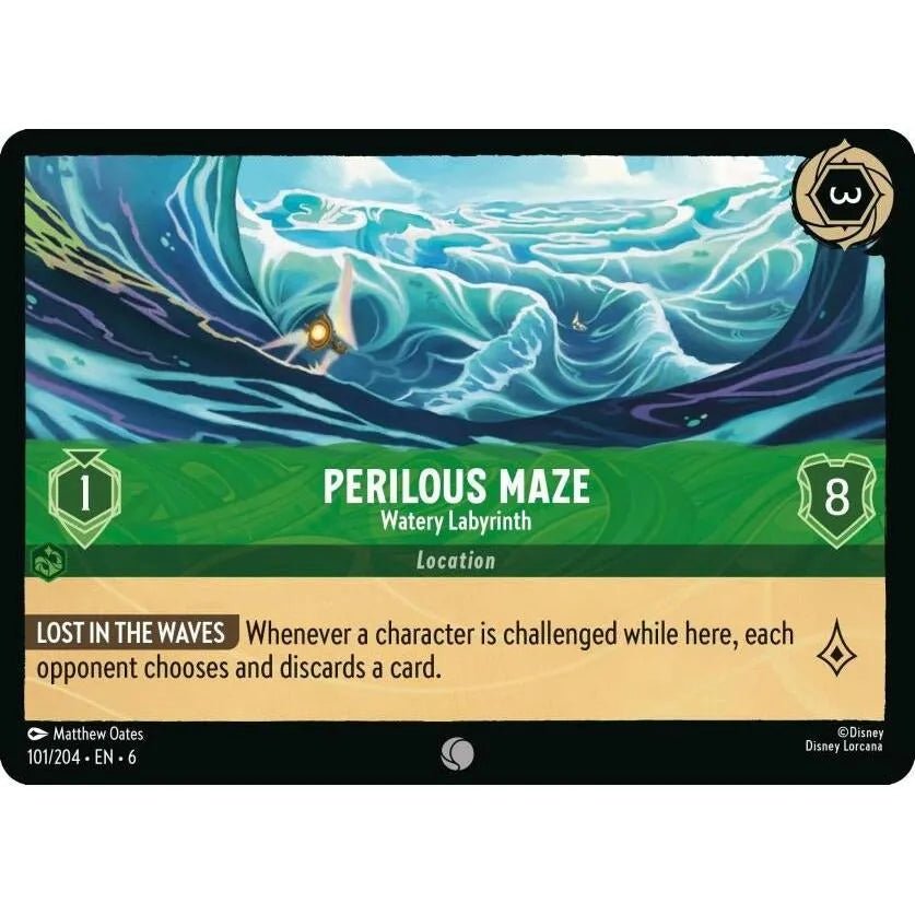 Perilous Maze - Watery Labyrinth (101/204) (Azurite Sea) in Malta | LAB7