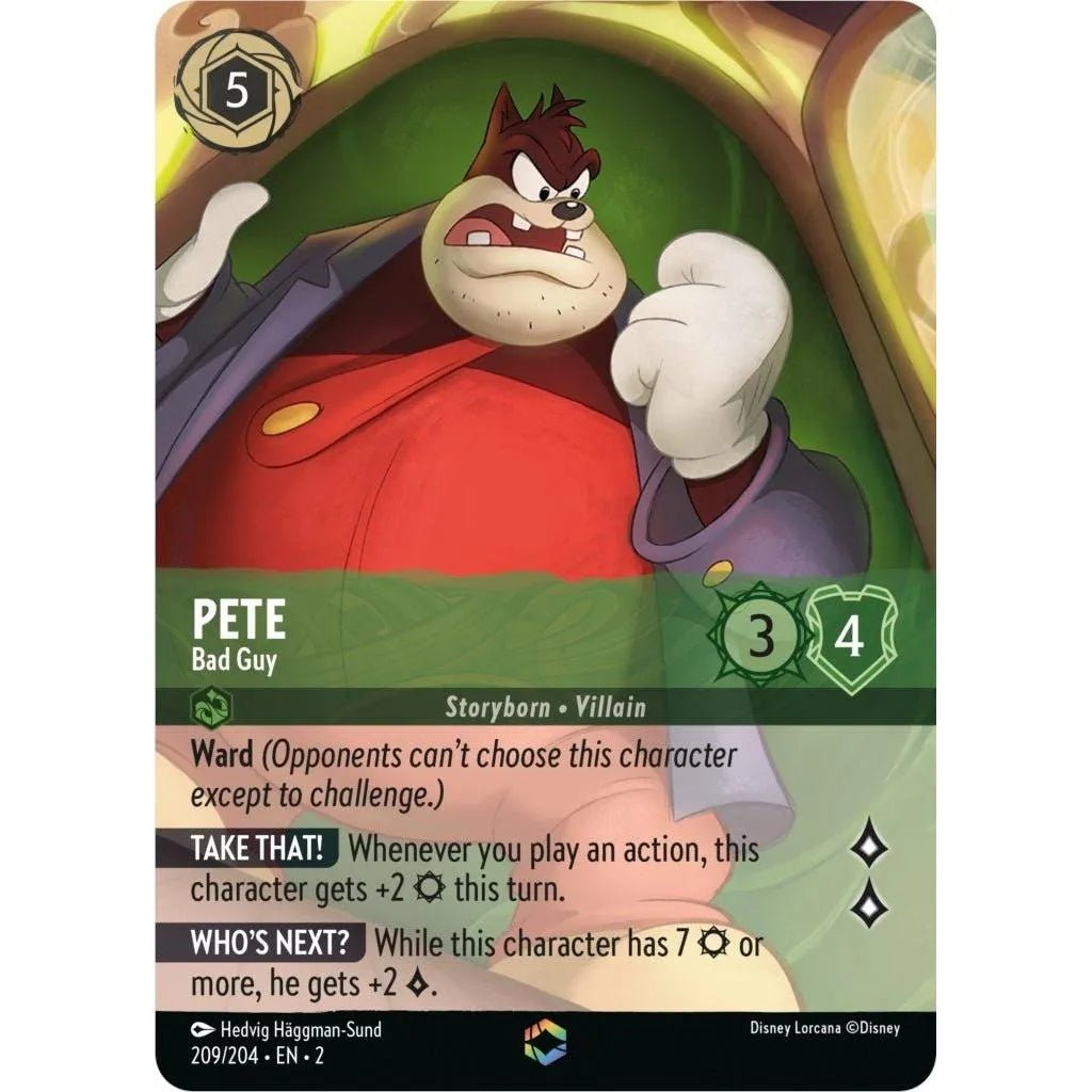 Pete - Bad Guy (Enchanted) (209/204) (Rise of the Floodborn) in Malta | LAB7