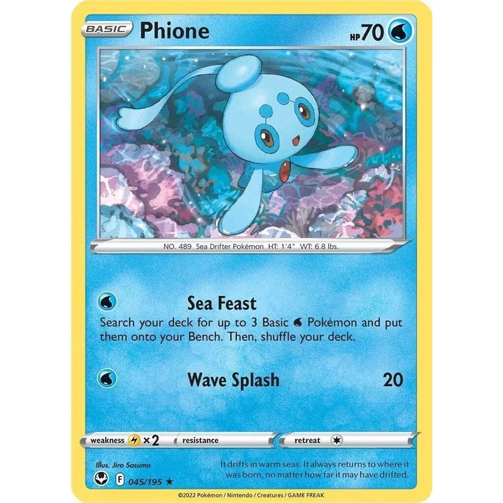 Phione (045/195) (SWSH12: Silver Tempest) in Malta | LAB7