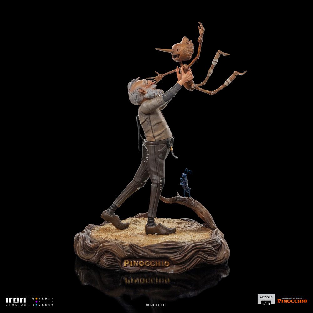 Pinocchio Art Scale Statue 1/10 Gepeto & Pinocchio 23 cm by LAB7 Malta, Europe