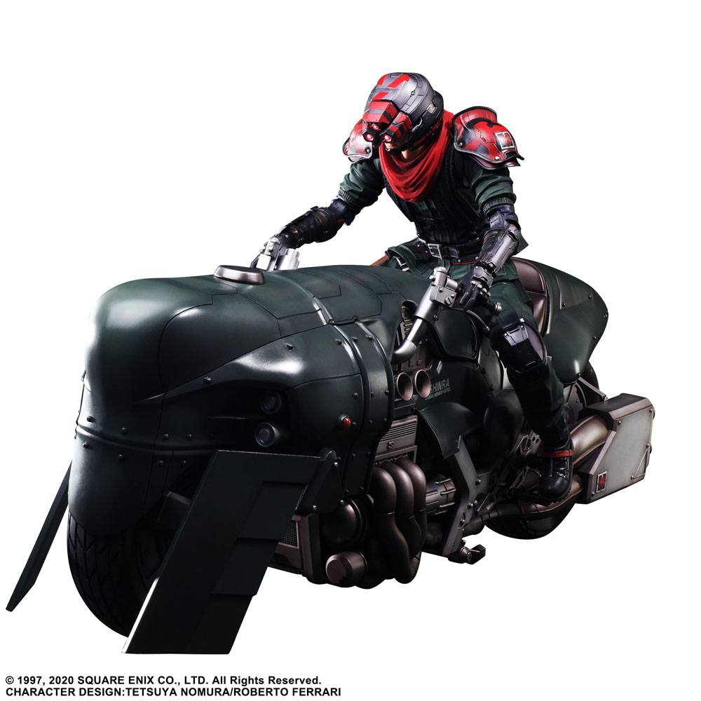 Play Arts Kai A/F & Vehicle Shinra Elite Security Officer & Bike by LAB7 Malta, Europe