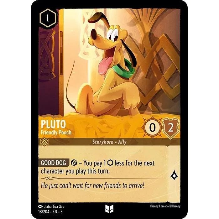Pluto - Friendly Pooch (18/204) (Into the Inklands) in Malta | LAB7