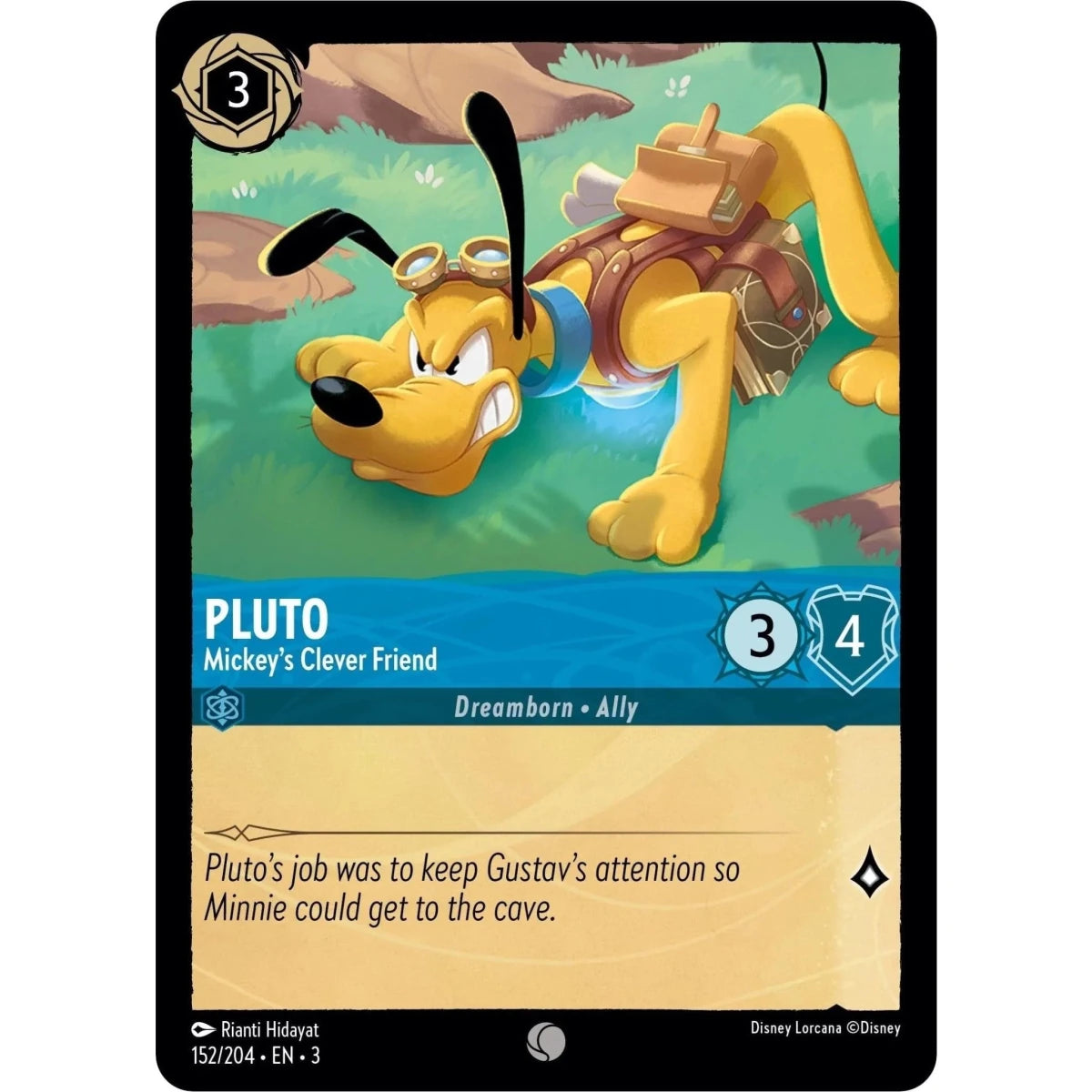 Pluto - Mickey's Clever Friend (152/204) (Into the Inklands) in Malta | LAB7