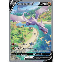 Pokemon Aerodactyl V (Alternate Full Art) (180/196) (SWSH11: Lost Origin) by LAB7 Malta, Europe