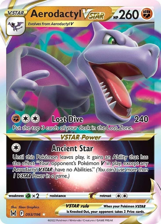 Pokemon - Aerodactyl VSTAR (093/196) (SWSH11: Lost Origin)