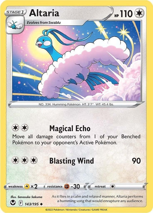Pokemon - Altaria (143/195) (SWSH12: Silver Tempest)