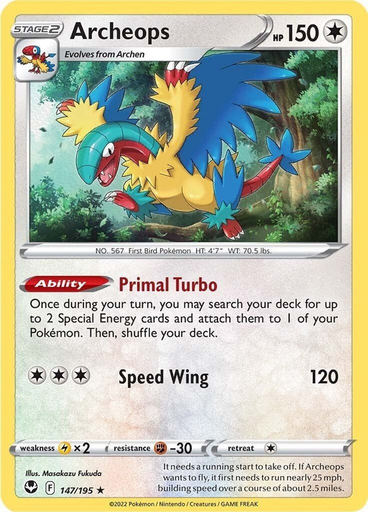 Pokemon - Archeops (147/195) (SWSH12: Silver Tempest)