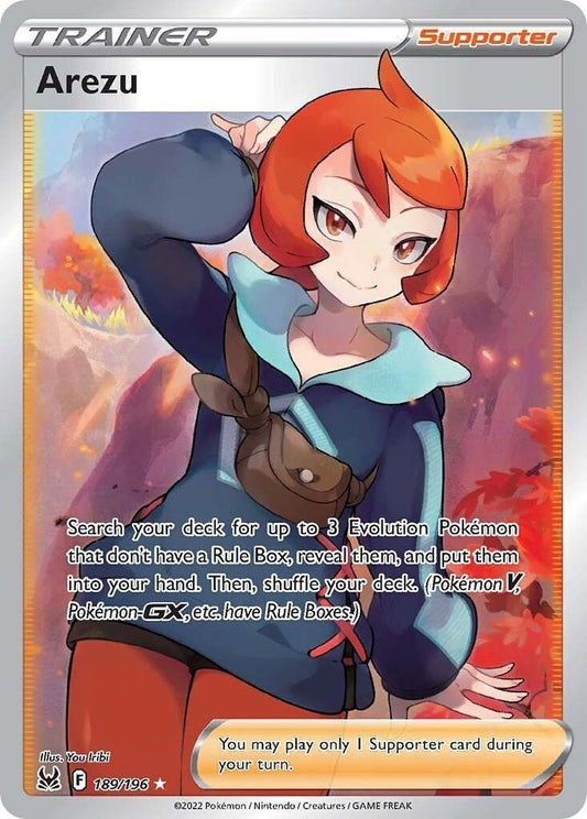 Pokemon - Arezu (Full Art) (189/196) (SWSH11: Lost Origin)