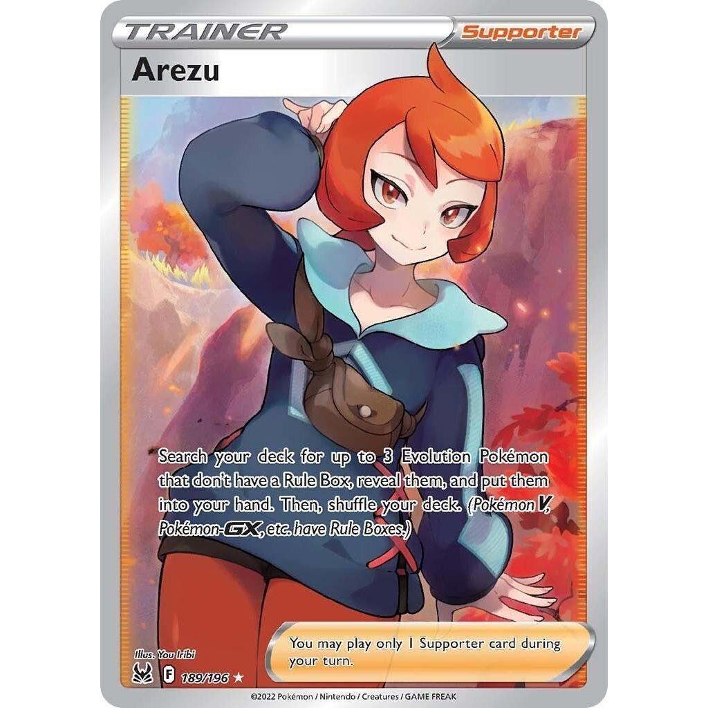 Pokemon Arezu (Full Art) (189/196) (SWSH11: Lost Origin) by LAB7 Malta, Europe