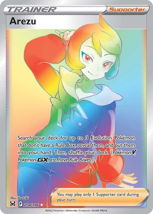 Pokemon - Arezu (Secret) (204/196) (SWSH11: Lost Origin)
