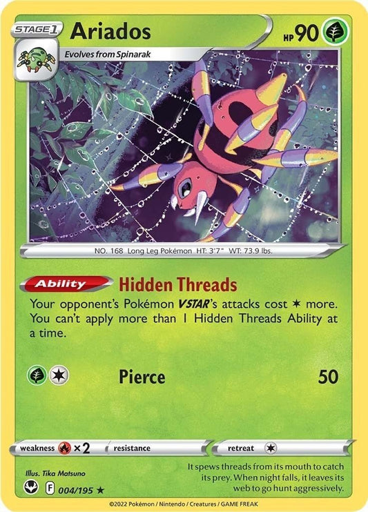 Pokemon - Ariados (004/195) (SWSH12: Silver Tempest)