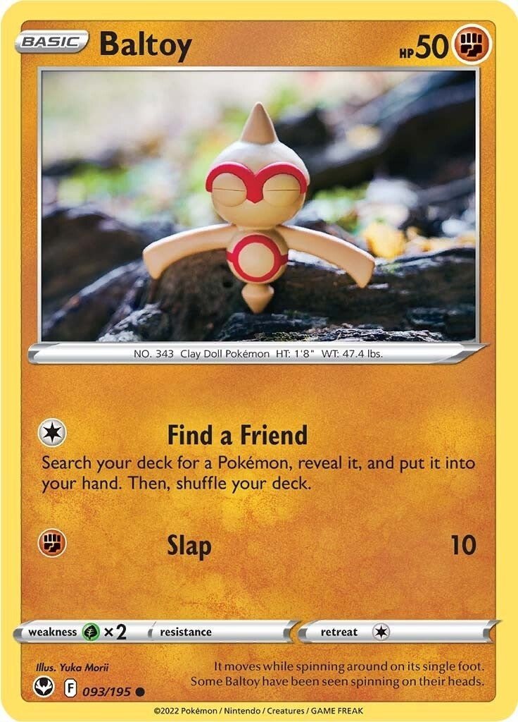 Pokemon - Baltoy (093/195) (SWSH12: Silver Tempest)