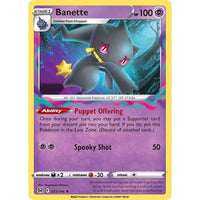 Pokemon Banette (073/196) (SWSH11: Lost Origin) by LAB7 Malta, Europe