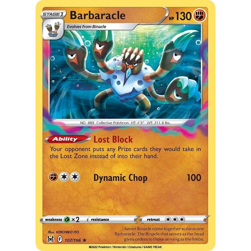 Pokemon Barbaracle (107/196) (SWSH11: Lost Origin) by LAB7 Malta, Europe
