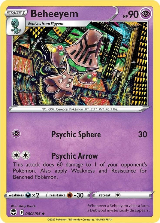 Pokemon - Beheeyem (080/195) (SWSH12: Silver Tempest)