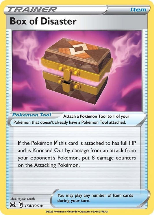 Pokemon - Box of Disaster (154/196) (SWSH11: Lost Origin)