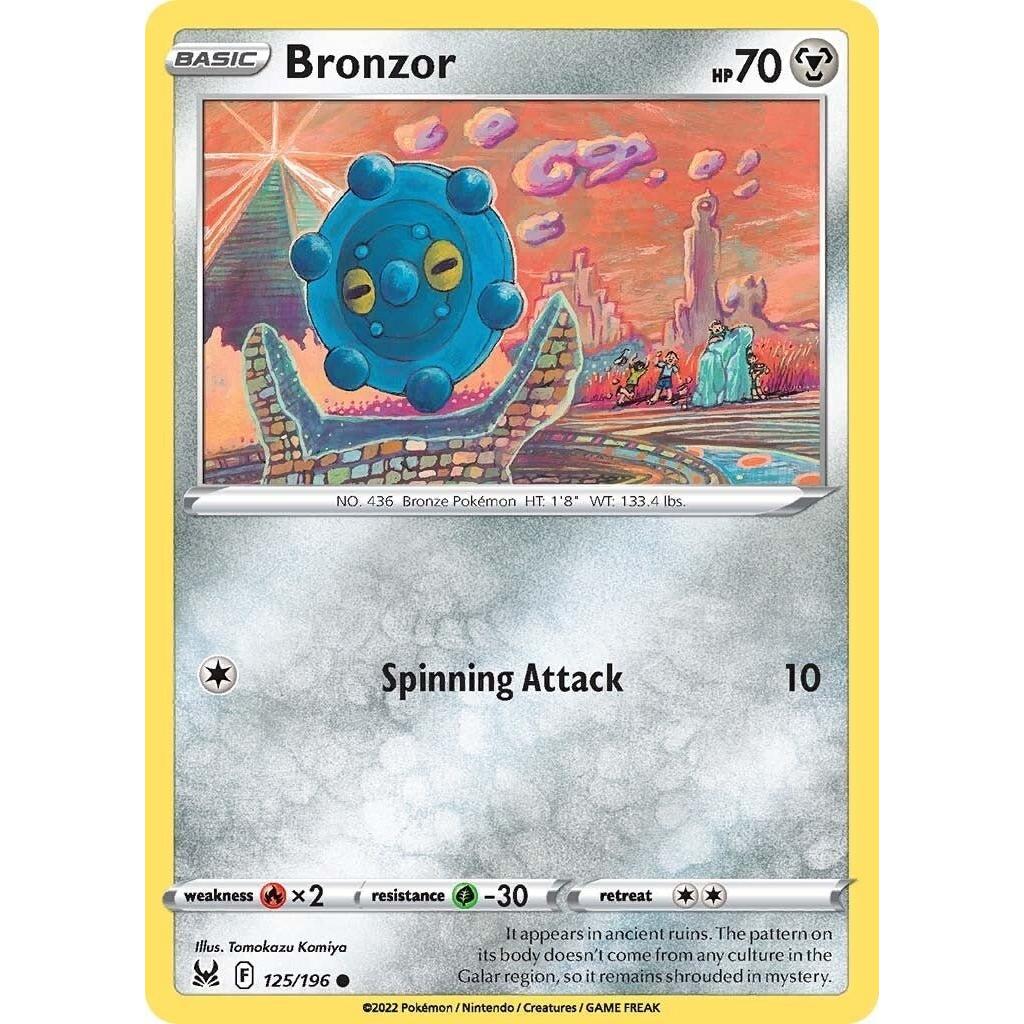 Pokemon Bronzor (125/196) (SWSH11: Lost Origin) by LAB7 Malta, Europe