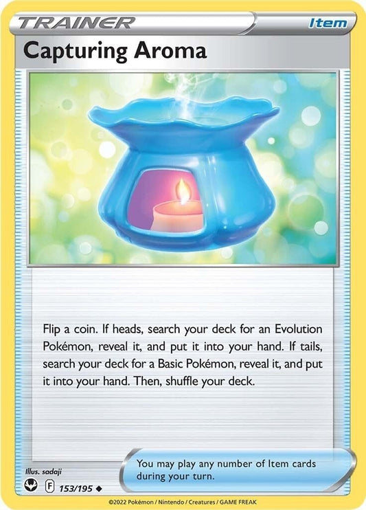 Pokemon - Capturing Aroma (153/195) (SWSH12: Silver Tempest)