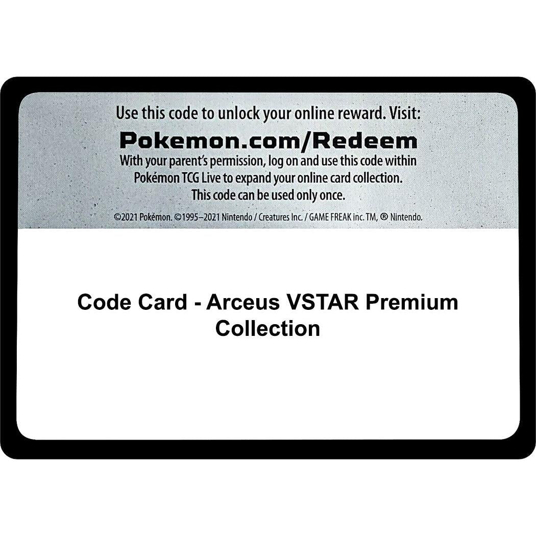 Pokemon Code Card - Arceus VSTAR Premium Collection (SWSH11: Lost Origin) by LAB7 Malta, Europe