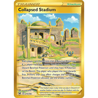 Pokemon Collapsed Stadium (Secret) (215/196) (SWSH11: Lost Origin) by LAB7 Malta, Europe