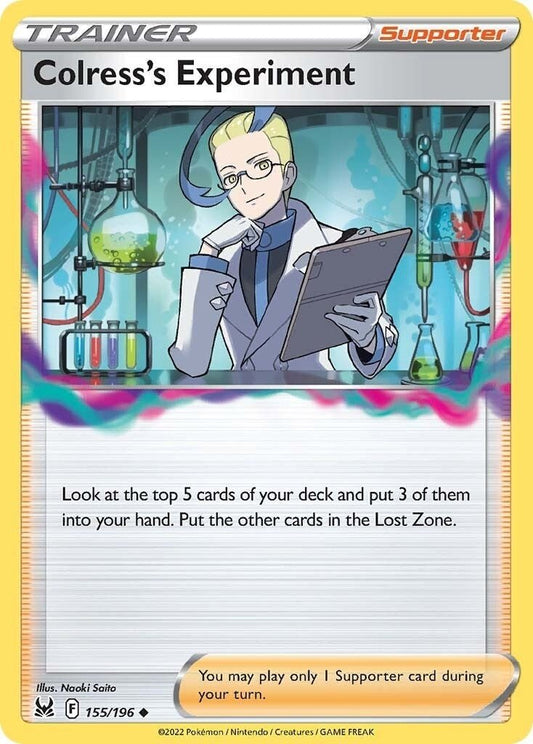 Pokemon - Colress's Experiment (155/196) (SWSH11: Lost Origin)