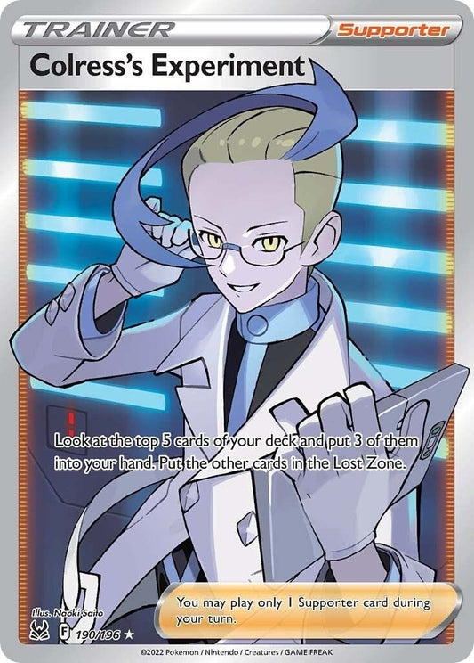 Pokemon - Colress's Experiment (Full Art) (190/196) (SWSH11: Lost Origin)