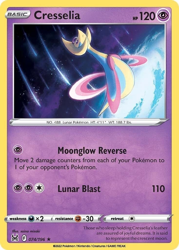 Pokemon - Cresselia (074/196) (SWSH11: Lost Origin)