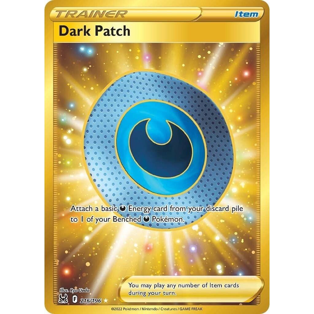 Pokemon Dark Patch (Secret) (216/196) (SWSH11: Lost Origin) by LAB7 Malta, Europe