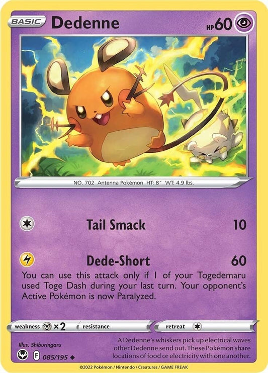 Pokemon - Dedenne (085/195) (SWSH12: Silver Tempest)