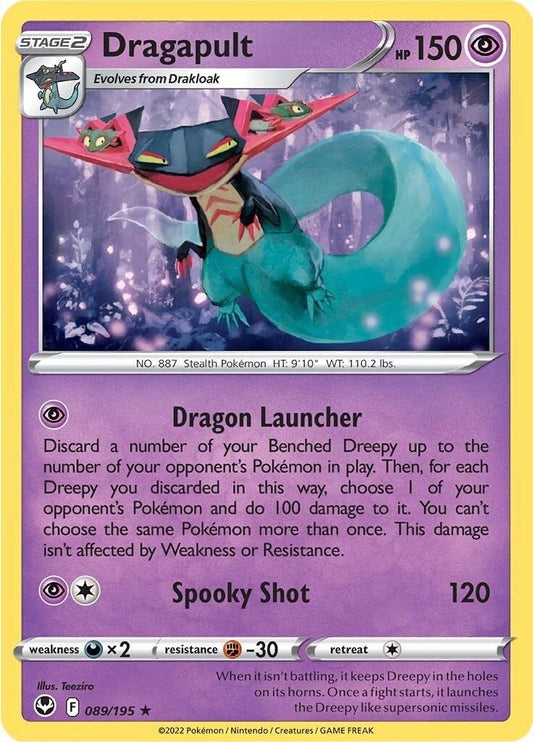 Pokemon - Dragapult (089/195) (SWSH12: Silver Tempest)