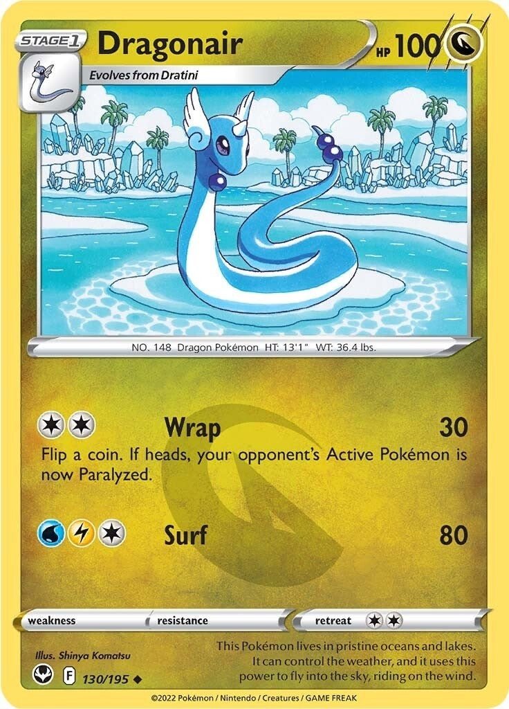 Pokemon - Dragonair (130/195) (SWSH12: Silver Tempest)