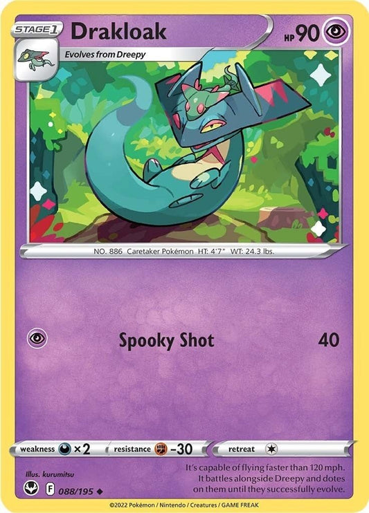 Pokemon - Drakloak (088/195) (SWSH12: Silver Tempest)