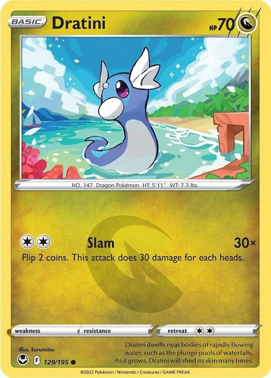 Pokemon - Dratini (129/195) (SWSH12: Silver Tempest)