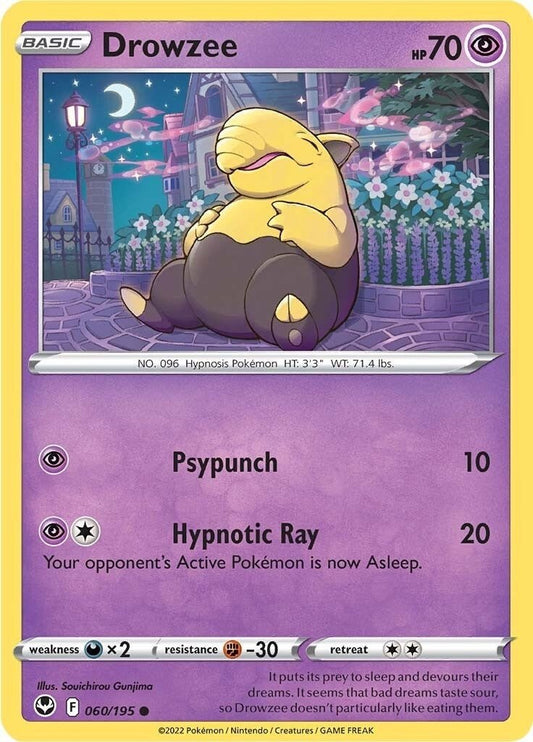 Pokemon - Drowzee (060/195) (SWSH12: Silver Tempest)