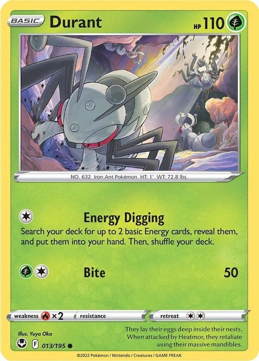 Pokemon - Durant (013/195) (SWSH12: Silver Tempest)