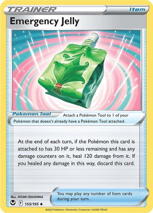 Pokemon - Emergency Jelly (155/195) (SWSH12: Silver Tempest)