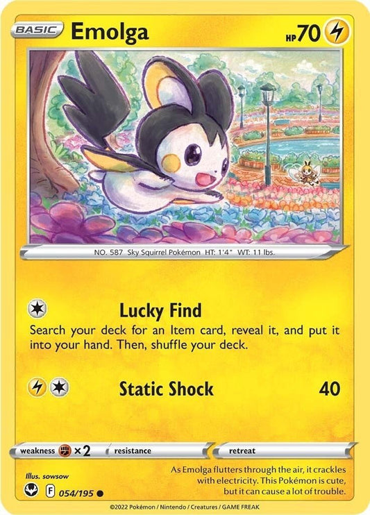 Pokemon - Emolga (054/195) (SWSH12: Silver Tempest)