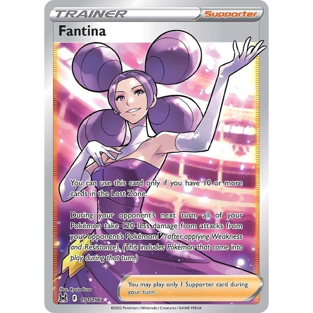 Pokemon Fantina (Full Art) (191/196) (SWSH11: Lost Origin) by LAB7 Malta, Europe