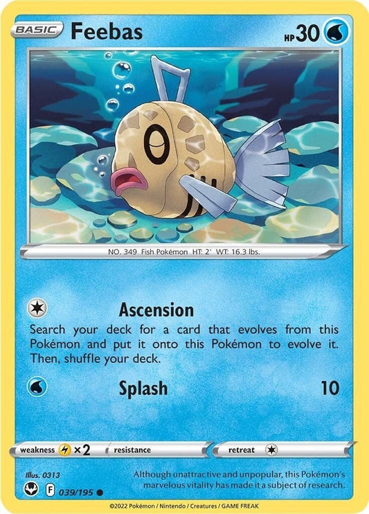 Pokemon - Feebas (039/195) (SWSH12: Silver Tempest)
