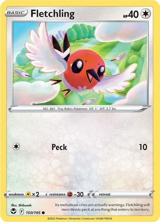 Pokemon - Fletchling (150/195) (SWSH12: Silver Tempest)
