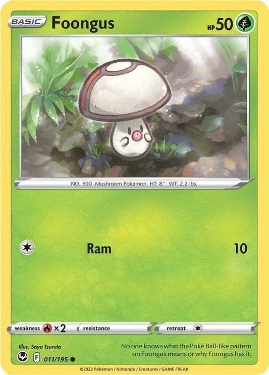 Pokemon - Foongus (011/195) (SWSH12: Silver Tempest)